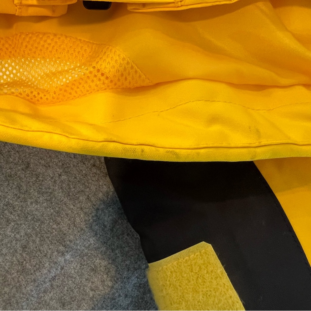 Gill Coast Jacket IN11J Men's Large Yellow Graphite NWT Full Zip - Picture 8 of 10